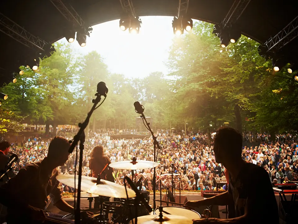 expérience de la musique vivante lors des concerts