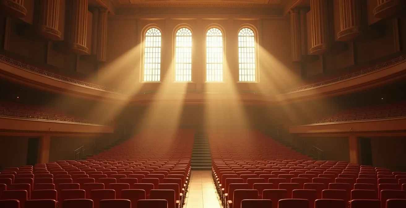 Représentation visuelle des mouvements ascendants et descendants en musique et leur impact émotionnel